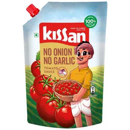 KISSAN NO ONION NO GARLIC TAMATO SAUCE | 850 GM